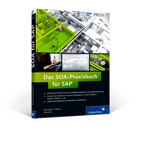 Cover 'Das SOA-Praxisbuch für SAP'