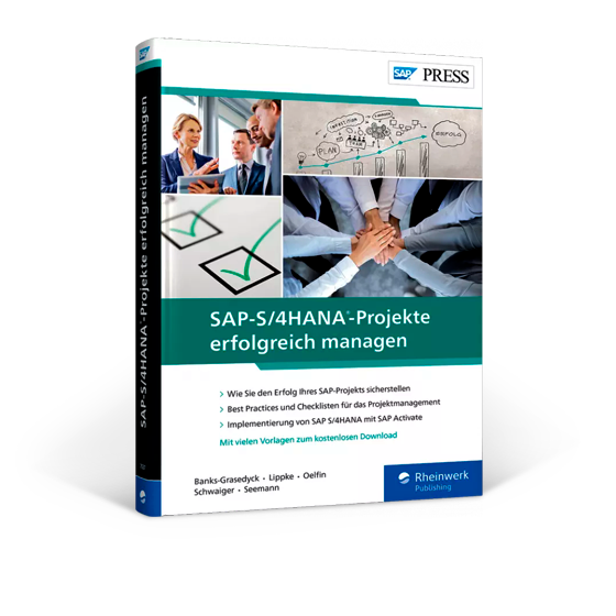 Cover 'SAP-S/4HANA-Projekte erfolgreich managen'